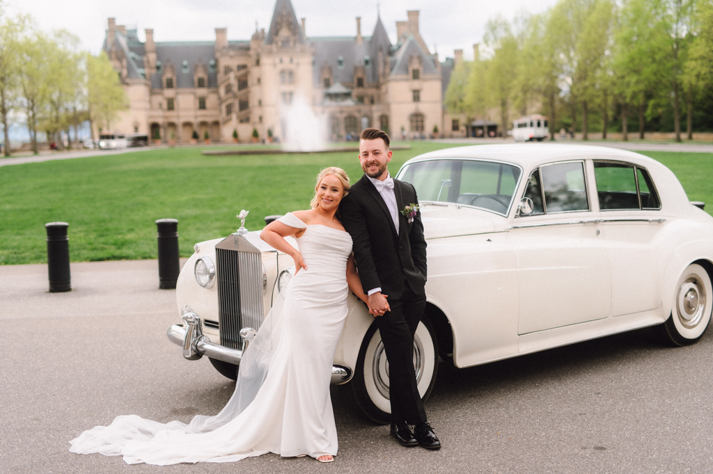 Rolls-Royce Silver Cloud Anne wedding at Biltmore Estate
