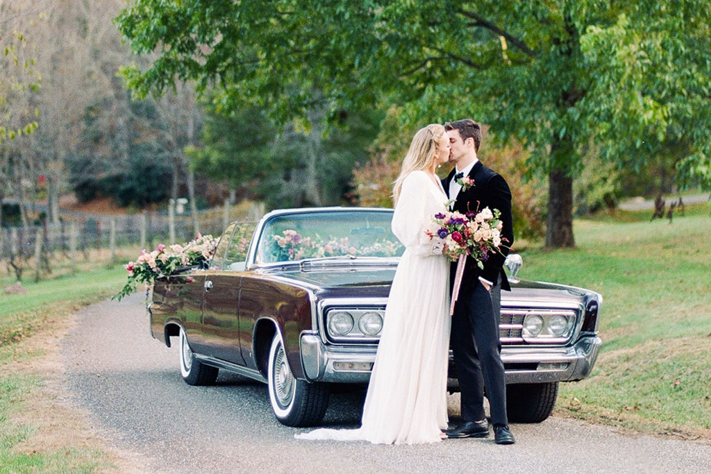 1966 Imperial Crown Convertible — “Donald,” Ruby Red with ivory interior